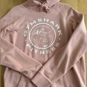 Gymshark Dusty Pink Pullover Hoodie with White Tag